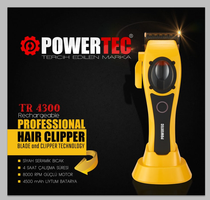 PowerTec TR-4300 Hair Clipper
