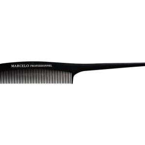 Marcelo Stielkamm 011  für Frisuren und separieren einzelner Haarsträhnen | Weite Zahnung | Farbe: Schwarz