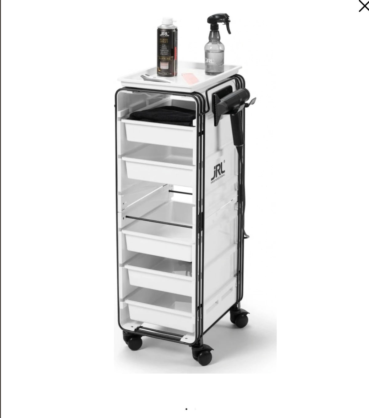 JRL Stapelboy Profi Trolley Weiß
Für optimale Arbeitsorganisation