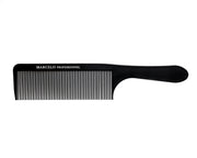Marcelo 05 Clipperkamm  ( L21-B 3,5 cm ) Griffkamm mit abgeflachtem Kammkörper. Idealer Kamm für die Haarschneidemaschine. Mit integrierter Zentimeterskala.