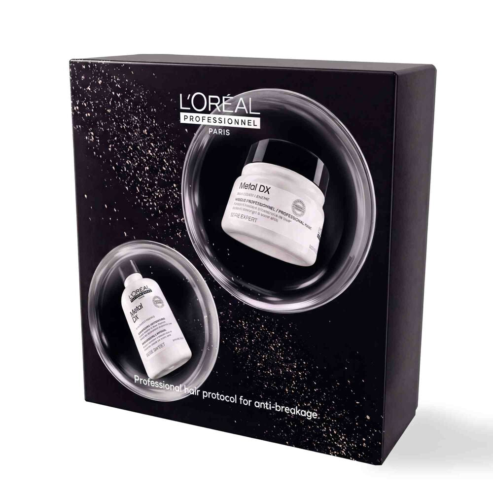 METAL DX DUO GESCHENKSET
300ML + 250ML
L'Oreal Professionnel - Metal DX
