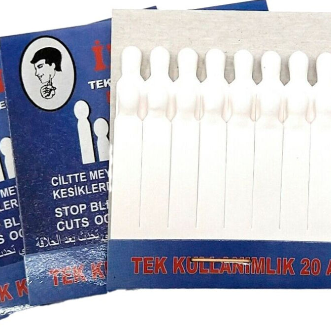 Styptic Matches Blutstiller 480 Stück (kleine Schnittwunden behandeln)