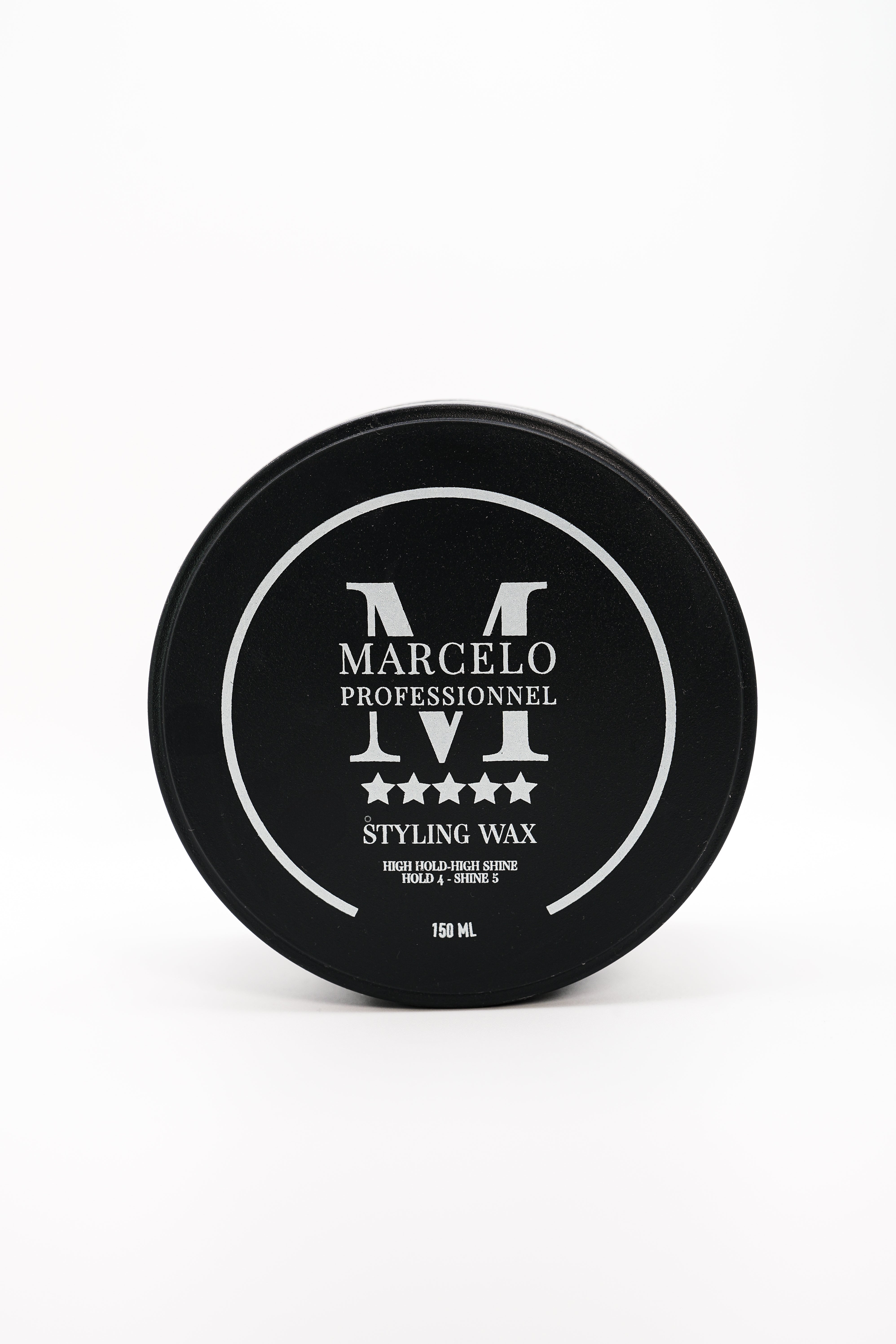 Marcelo Styling Wax 150ml - Zusätzliche Haarkontrolle, Super Glänzend,  - Unisex-Gebrauch