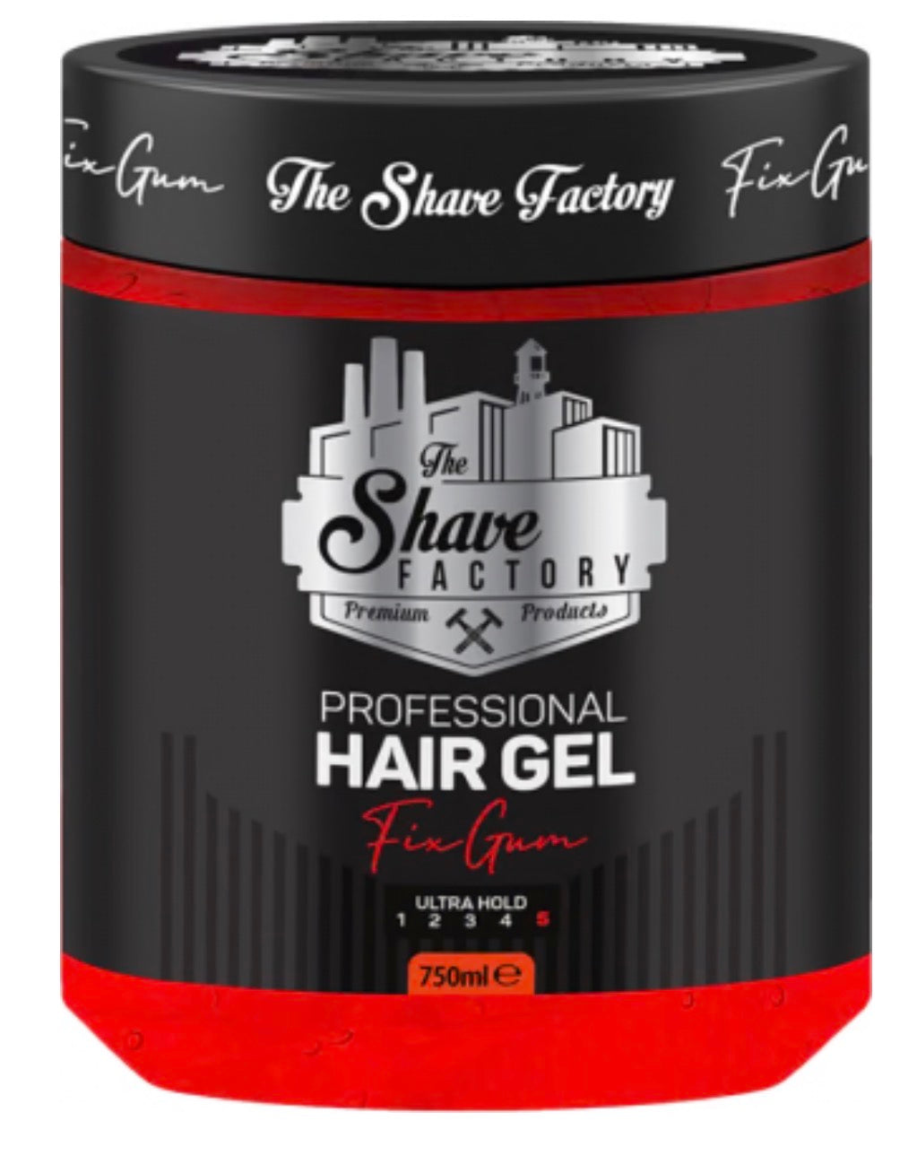 The Shave Factory Professional Hair Gel Fix Gum, Haargel 750ml