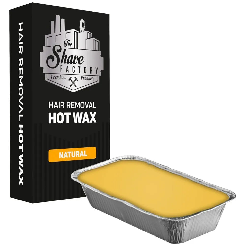 THE SHAVE FACTORY HAIR REMOVAL HOT WAX NATUREL 500 G