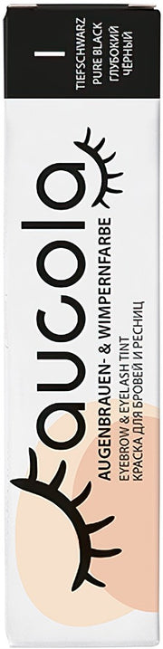Aucola Augenbrauen- & Wimpernfarbe 1 Tiefschwarz 15 ml