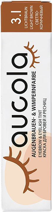 Aucola Augenbrauen- & Wimpernfarbe 3.1 Lichtbraun 15 ml