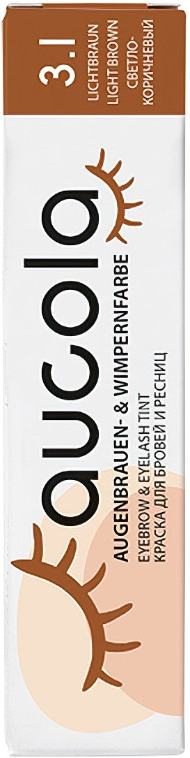 Aucola Augenbrauen- & Wimpernfarbe 3.1 Lichtbraun 15 ml