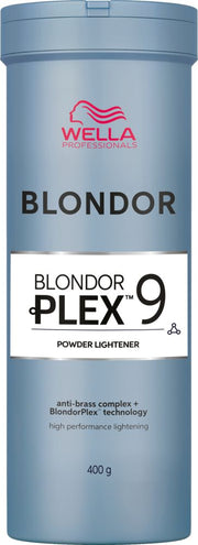 Wella BlondorPlex 400 g professionelles Blondierpulver mit integrierter Bond-Builder-Technologie