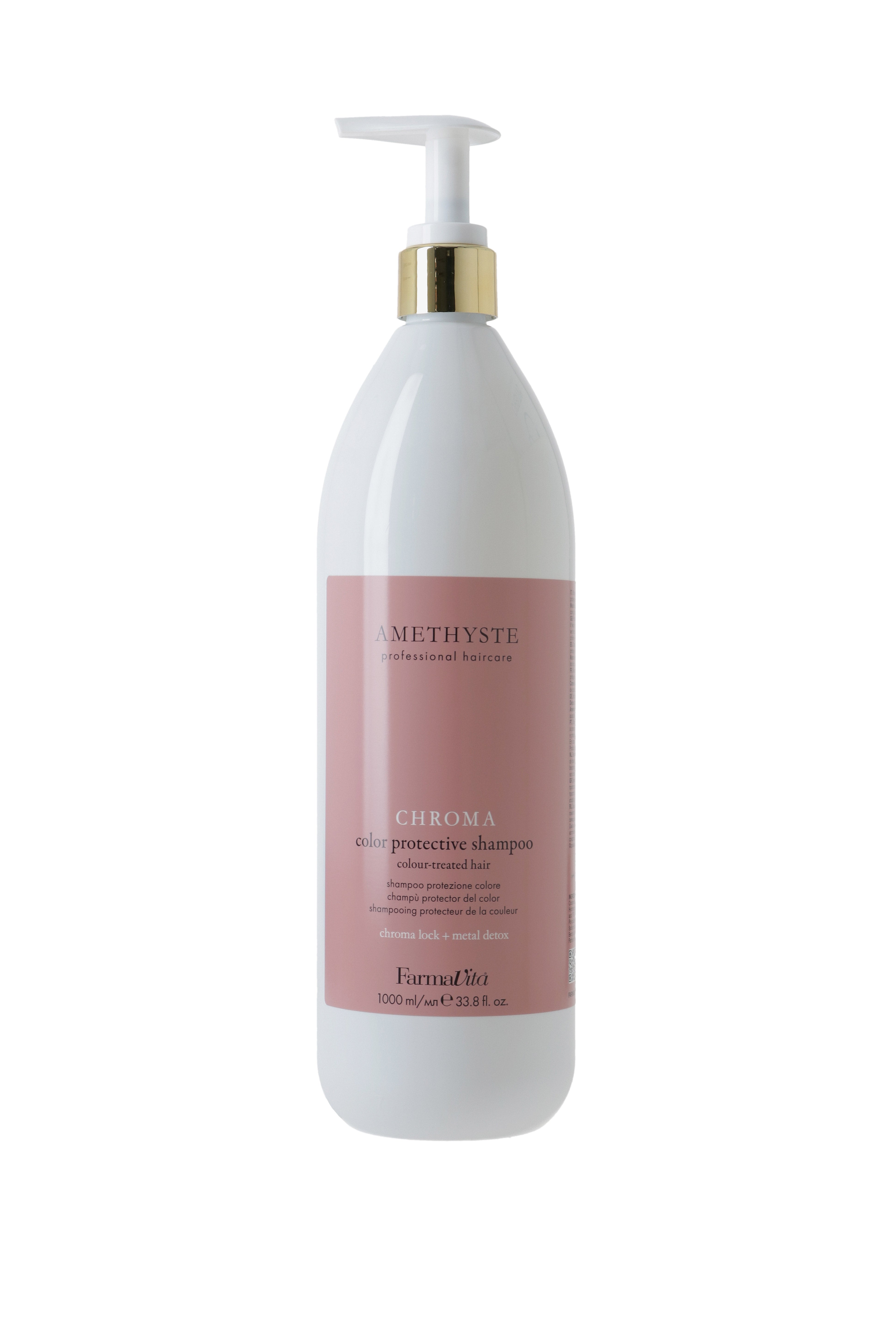 Farmavita Amethyste Chroma Color Protective Shampoo 1000ml - mit Pumpspender