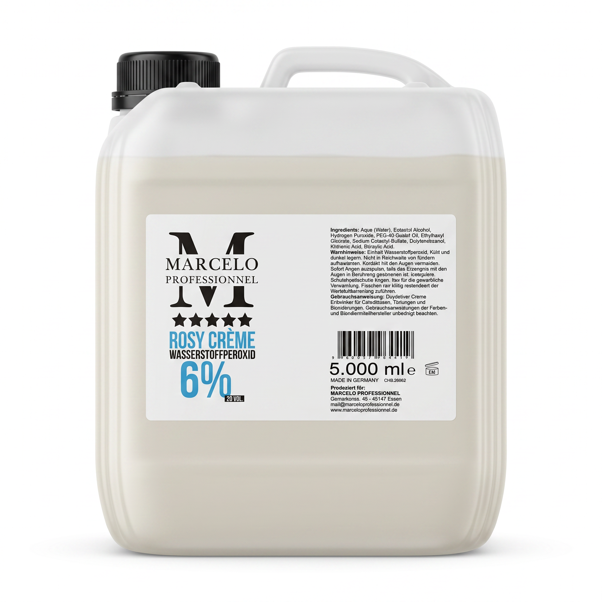 Marcelo Wasserstoffperoxid Rosy Creme 6% 5000ml