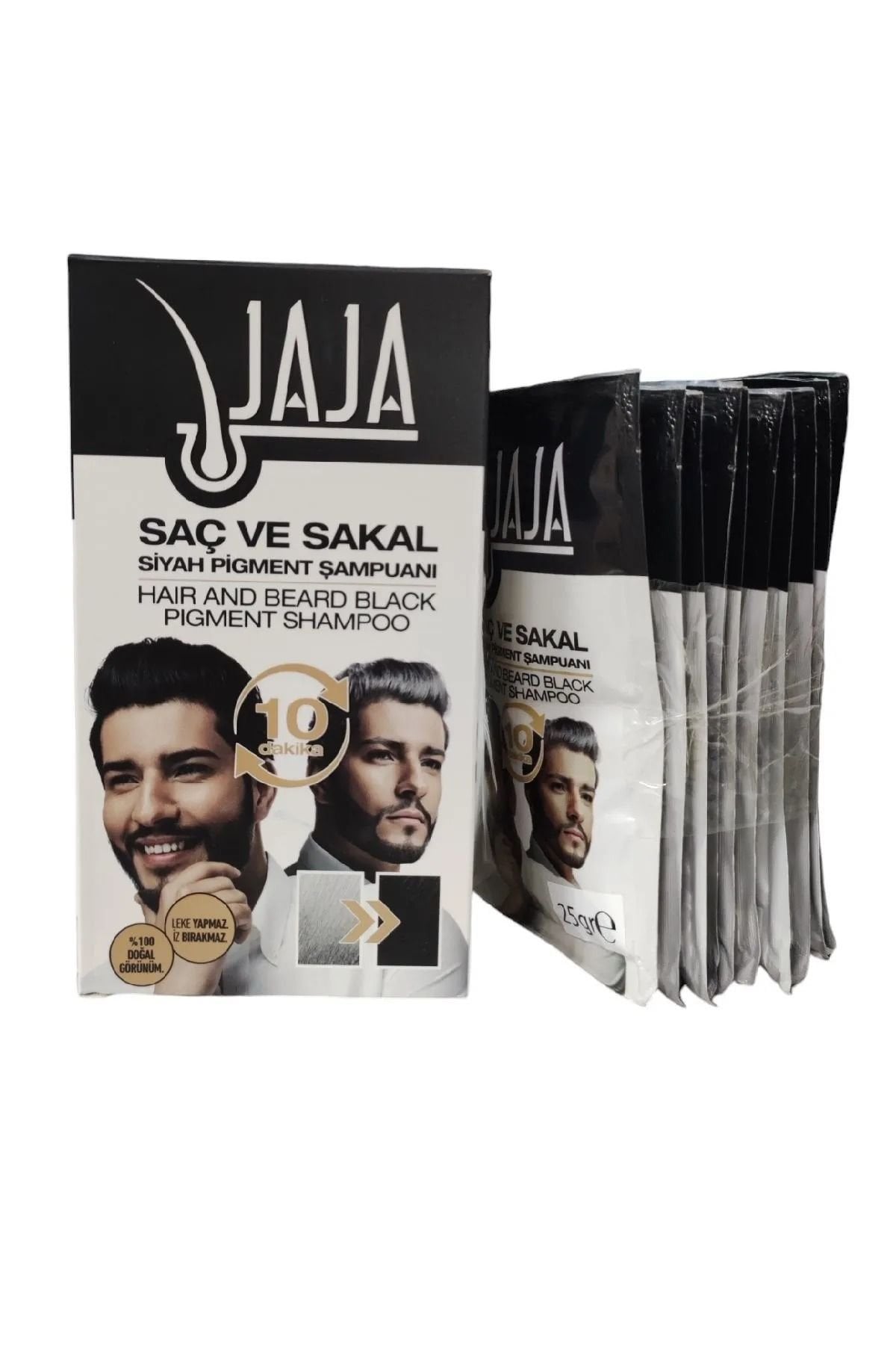 Jaja Pigment Haar und Bartshampoo 10x 25g