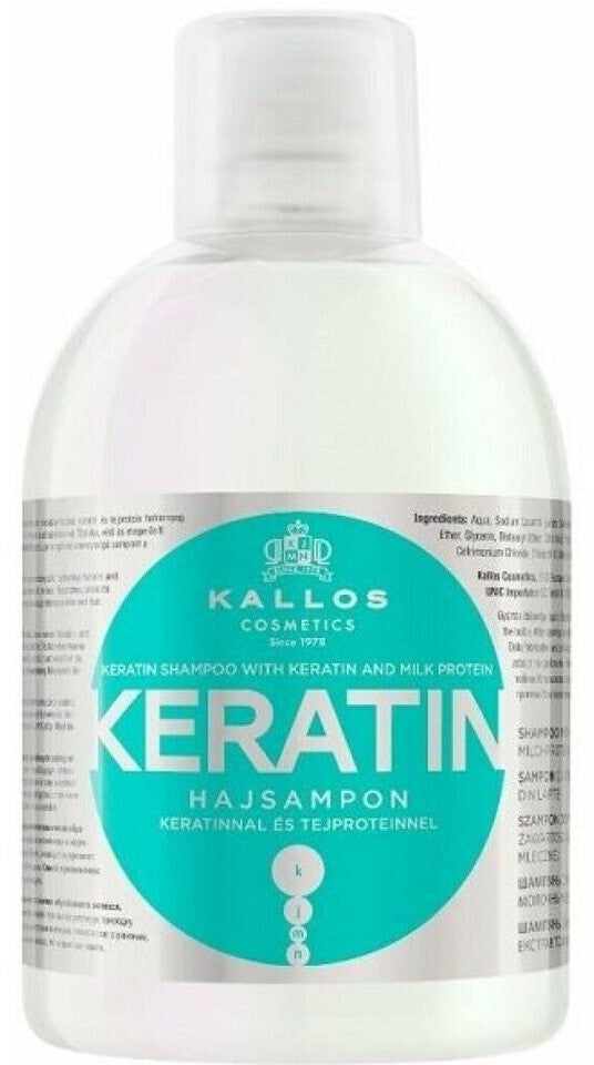 Kallos Keratin Shampoo 1000 ml