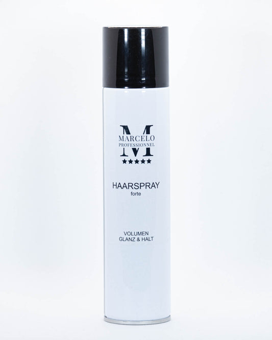 MARCELO HAARSPRAY FORTE VOLUMEN GLANZ & HALT 400ML KEIN VERKLEBEN, LEICHT AUSZUBÜRSTEN