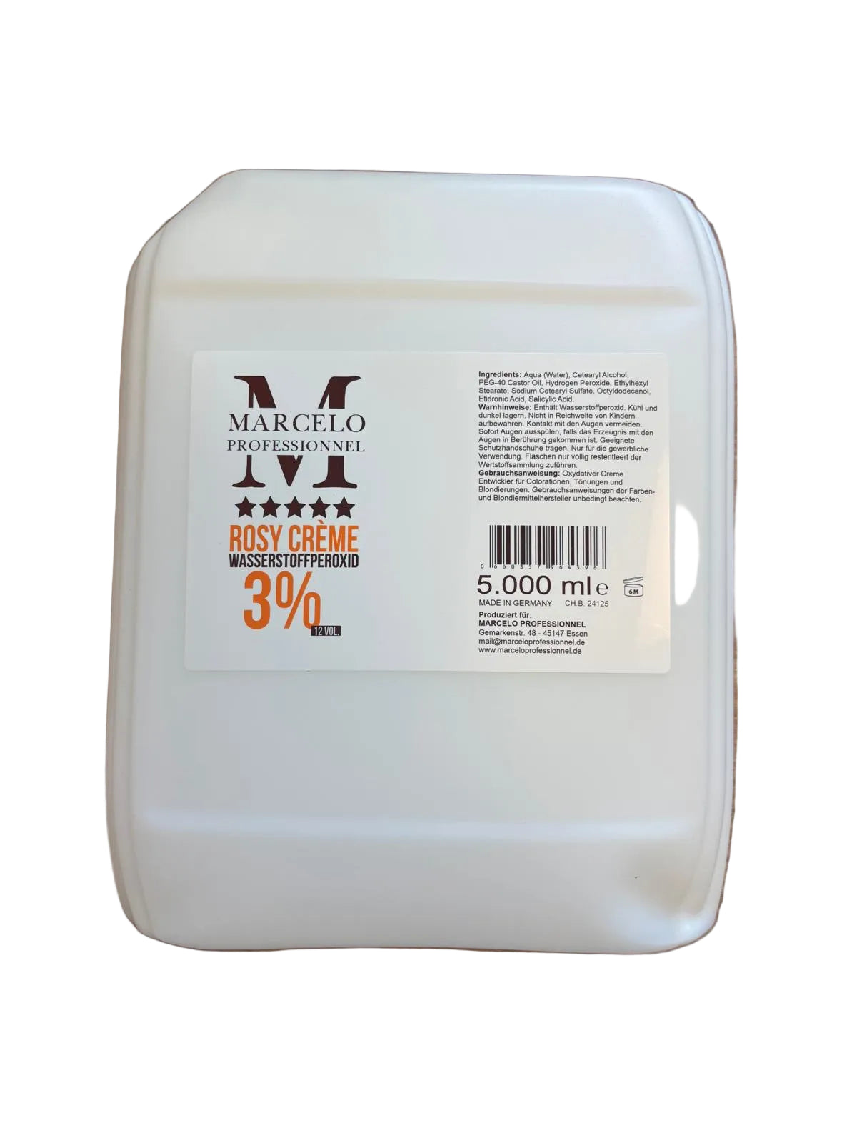 Marcelo Wasserstoffperoxid Rosy Creme 3% 5000ml