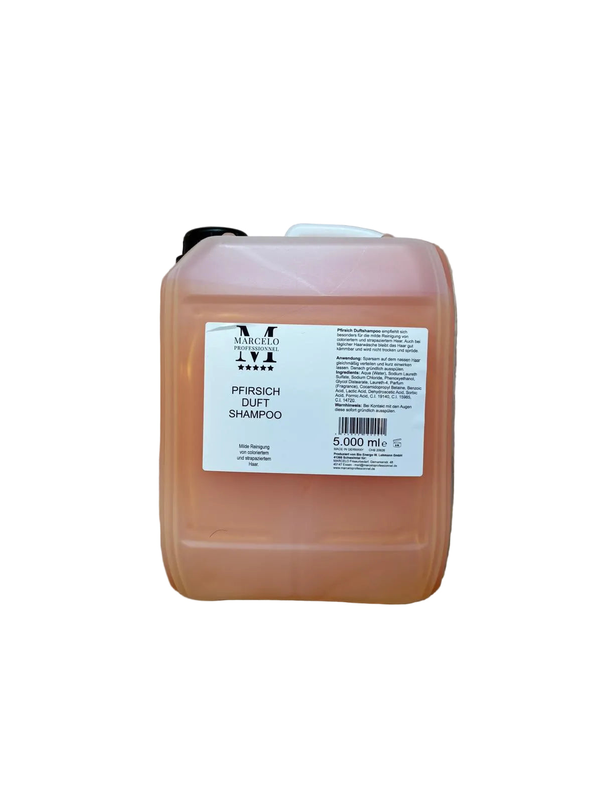 Marcelo Pfirsisch Duft Shampoo 5000ml