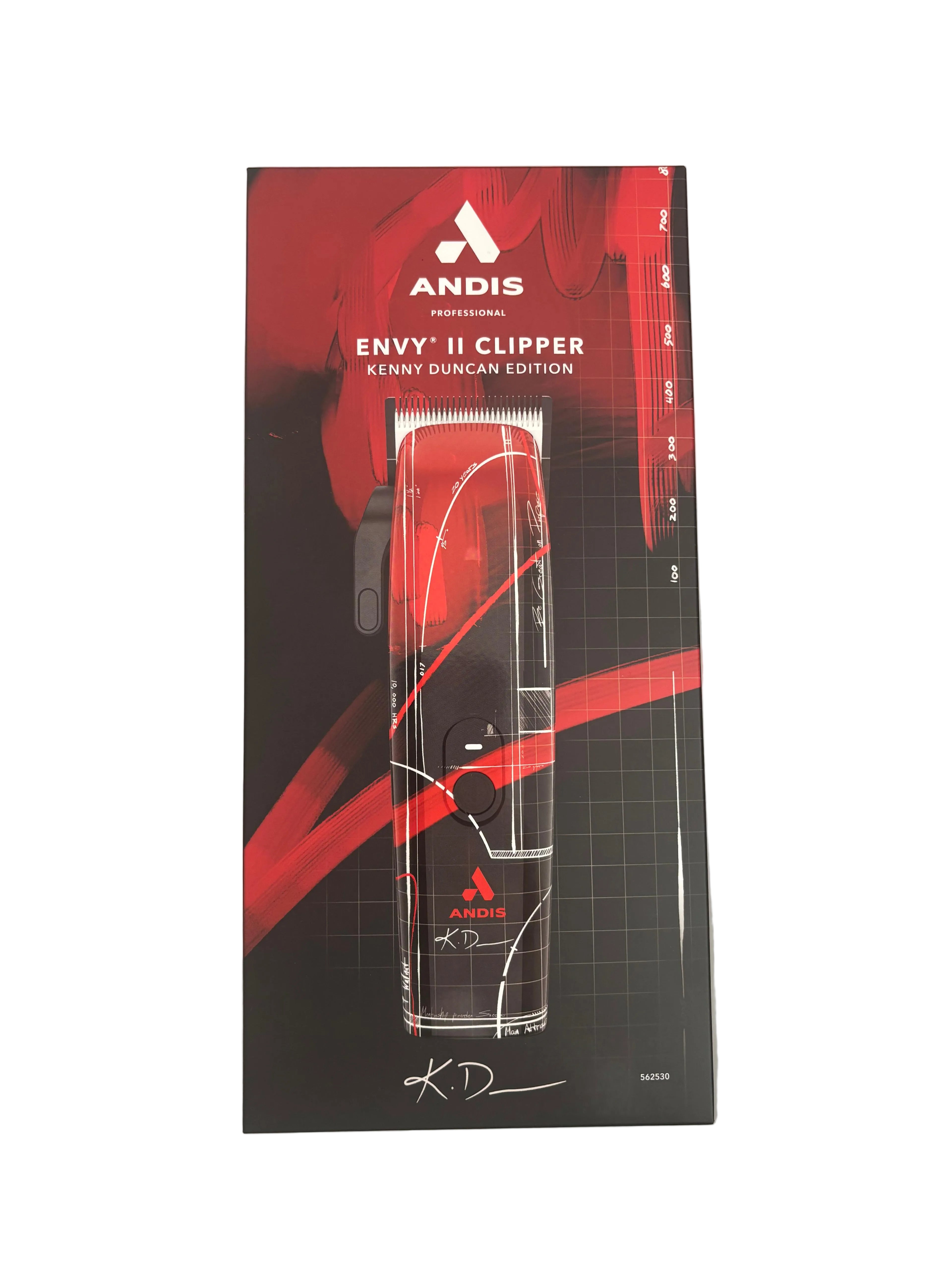 Andis Professional ENVY II Clipper - Kenny Duncan Edition