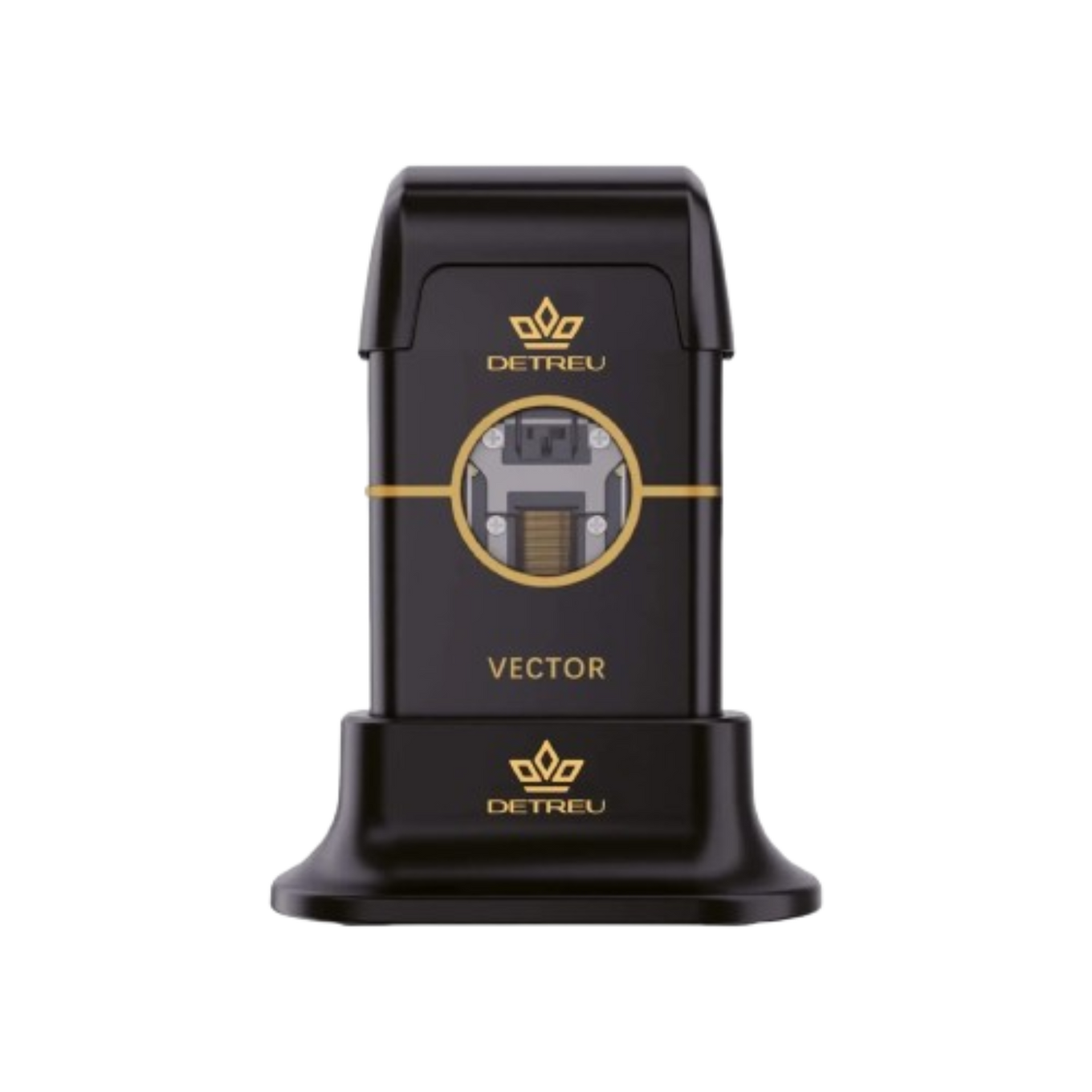 Detreu - Folienrasierer - Headline Double Foil Shaver gold-schwarz