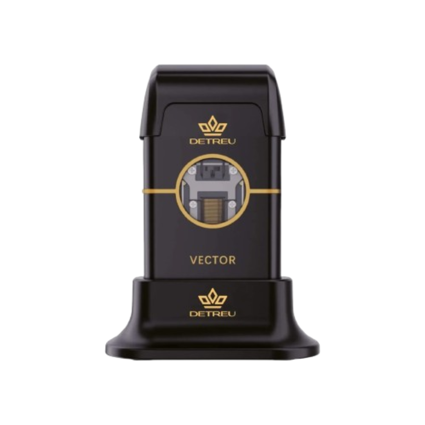 Detreu - Folienrasierer - Headline Double Foil Shaver gold-schwarz