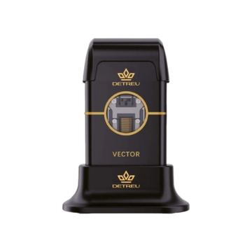 Detreu - Folienrasierer - Headline Double Foil Shaver gold-schwarz