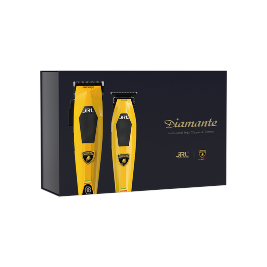 JRL x Lamborghini Combo Kit Diamante Clipper + Trimmer Gelb