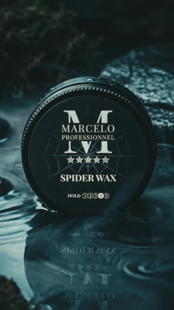 Video laden: MARCELO SPIDER WAX 150ml HOLD 4 Haarwachs für Männer und Frauen  | Maximale Kontrolle