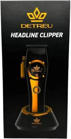 Detreu - Haarschneidemaschine - Headline Clipper gold-schwarz